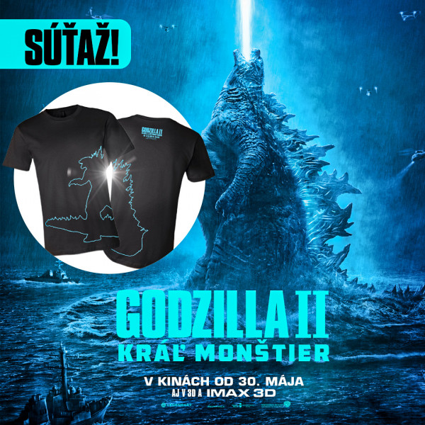 Godzilla: Kráľ monštier - Tričko Godzilla 