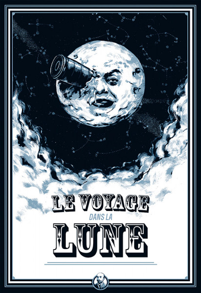 Cesta na mesiac - Plagát - Poster 