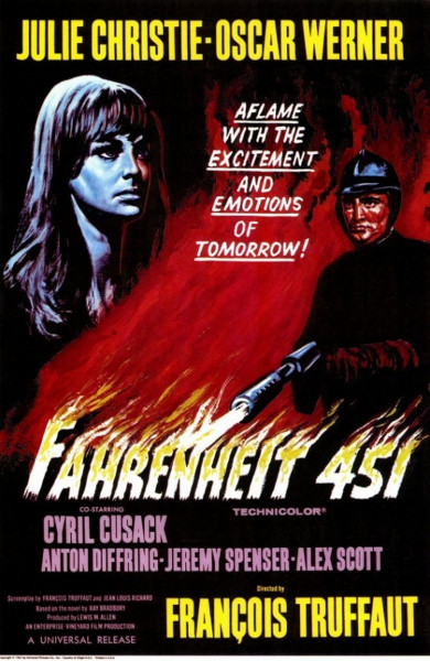 451 stupňov Fahrenheita - Plagát - Poster 