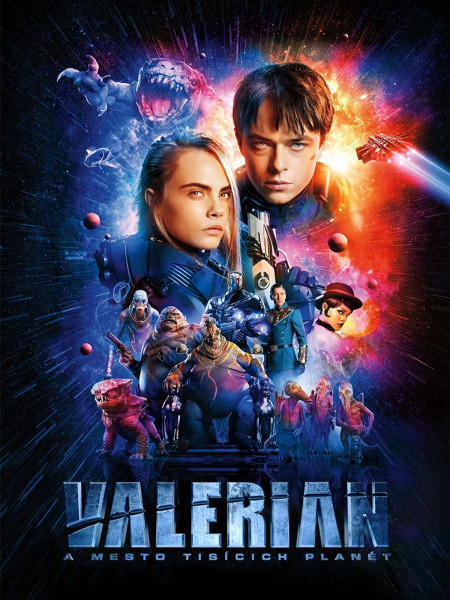Valerian a mesto tisícich planét - Plagát - Poster 