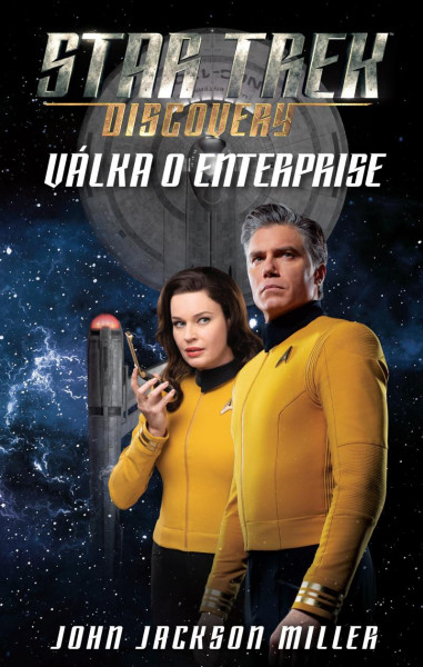 Star Trek: Discovery - Válka o Enterprise. Prvé české vydanie (Laser-books, 2022). 