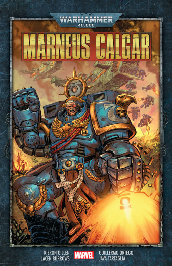 Warhammer 40,000: Marneus Calgar. Prvé české vydanie (Crew, 2022). 