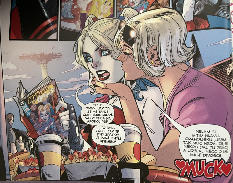 Harley Quinn, Vol. 2: Harley ničí vesmír - Scéna - Cmuk Cmuk