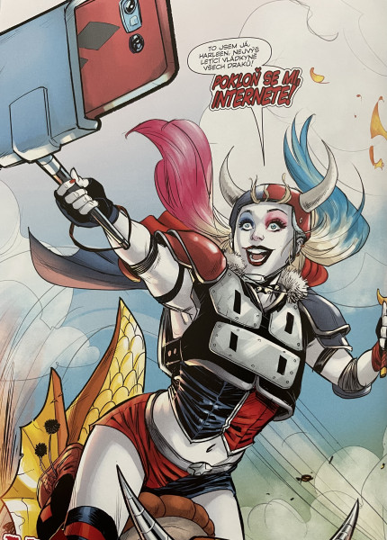 Harley Quinn, Vol. 2: Harley ničí vesmír - Scéna - Čaute Komiksác! Čaute Komiksác!