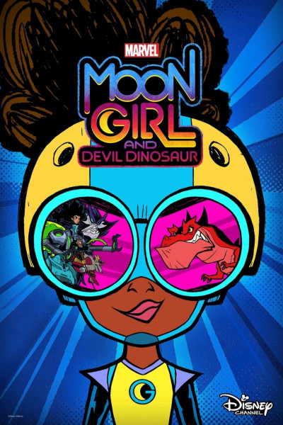 Poster - Marvelovská Moon Girl a Diabolský Dinosaurus