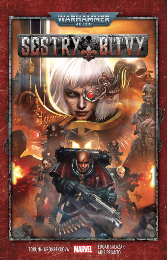 Warhammer 40,000: Sestry bitvy. Prvé české vydanie (Crew, 2023). 