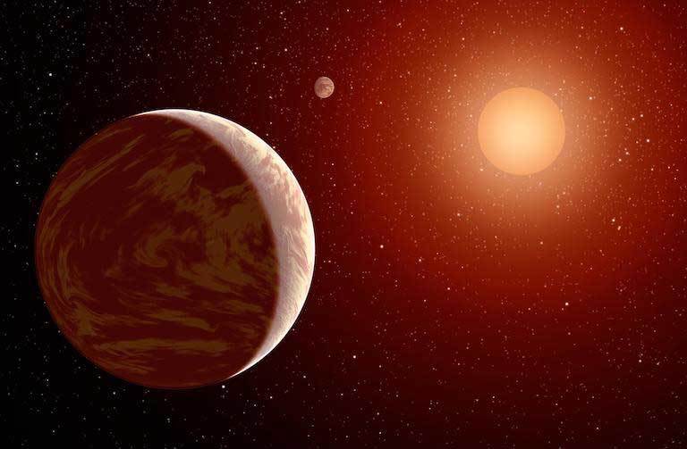 Umelecká interpretácia jedných z najnovšie objavených exoplanét. Dvojice objektov pri Teegardenovej hviezde boli detegované 20. júna 2019. 