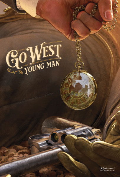 Poster - Go West Young Man