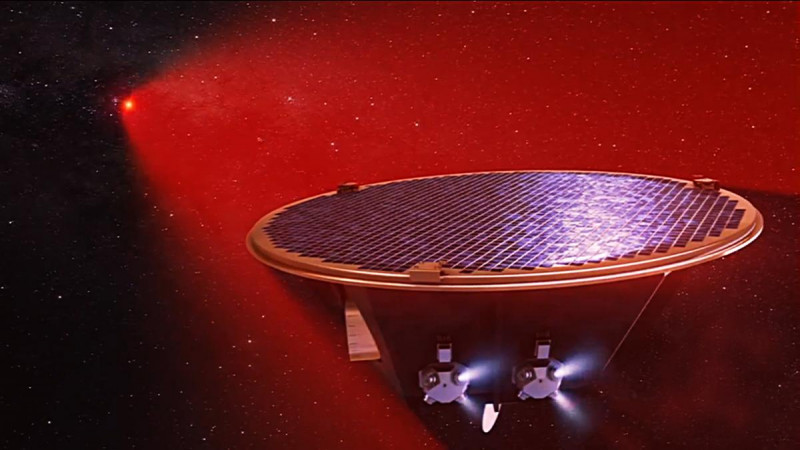 Veda na scifi.sk - Takto asi bude vyzerať detektor gravitačných vĺn LISA 