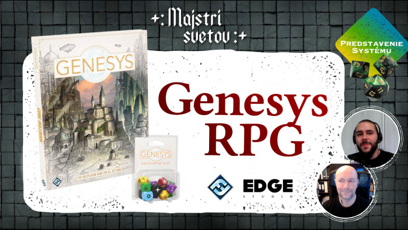 Poster - Predstavujeme: Genesys RPG (Edge Studio)