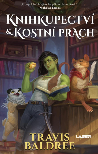 Knihkupectví & kostní prach. Prvé české vydanie (Laser-books, 2024). 