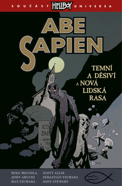 Poster - Abe Sapien #03: Temní a děsiví a Nová lidská rasa
