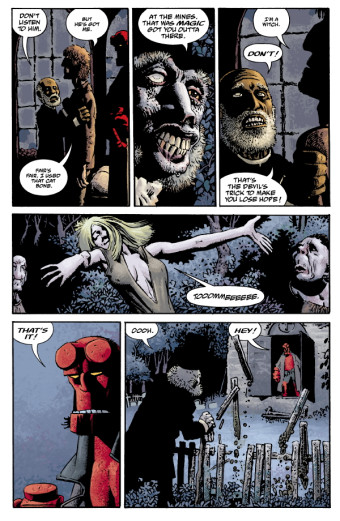 Hellboy: The Crooked Man - Koncept - Hellboy: The Crooked Man - Komiks 