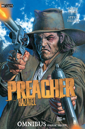 Preacher/Kazatel omnibus, svazek druhý (limitovaná obálka). Prvé české súhrnné vydanie (Crew/BB. art, 2024). 