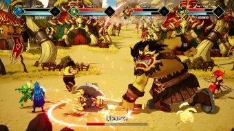 Heroes of Mount Dragon - Scéna - Heroes of Mount Dragon bossiak
