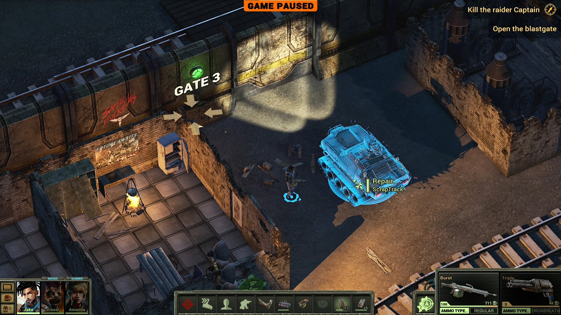 Dustwind: Resistance - Scéna - Dustwind: Resistance Kámo...tu máš fáro