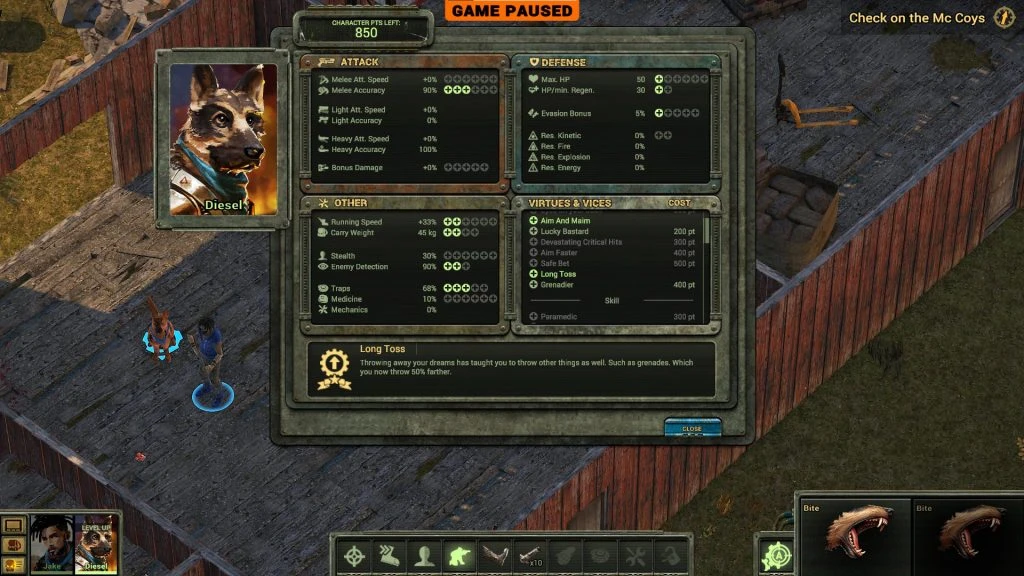 Dustwind: Resistance - Scéna - Dustwind: Resistance Diesel je lepší ako Lassie aj ako komisár Rex...