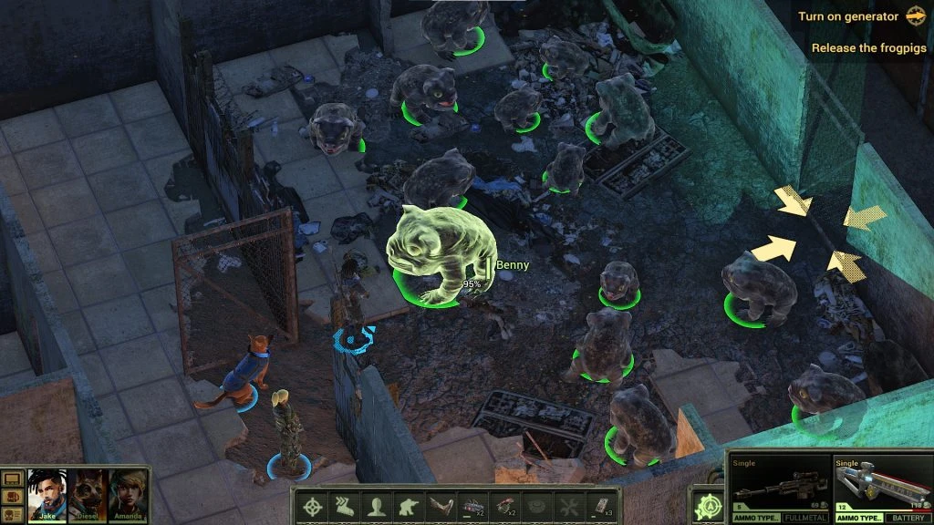 Dustwind: Resistance - Scéna - Dustwind: Resistance Žaboprasačia farma