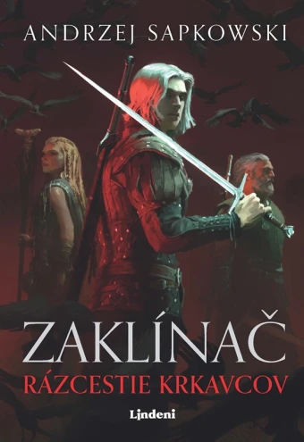 Rázcestie krkavcov. Alternatívna obálka prvého slovenského vydania (Lindeni, 2025) 