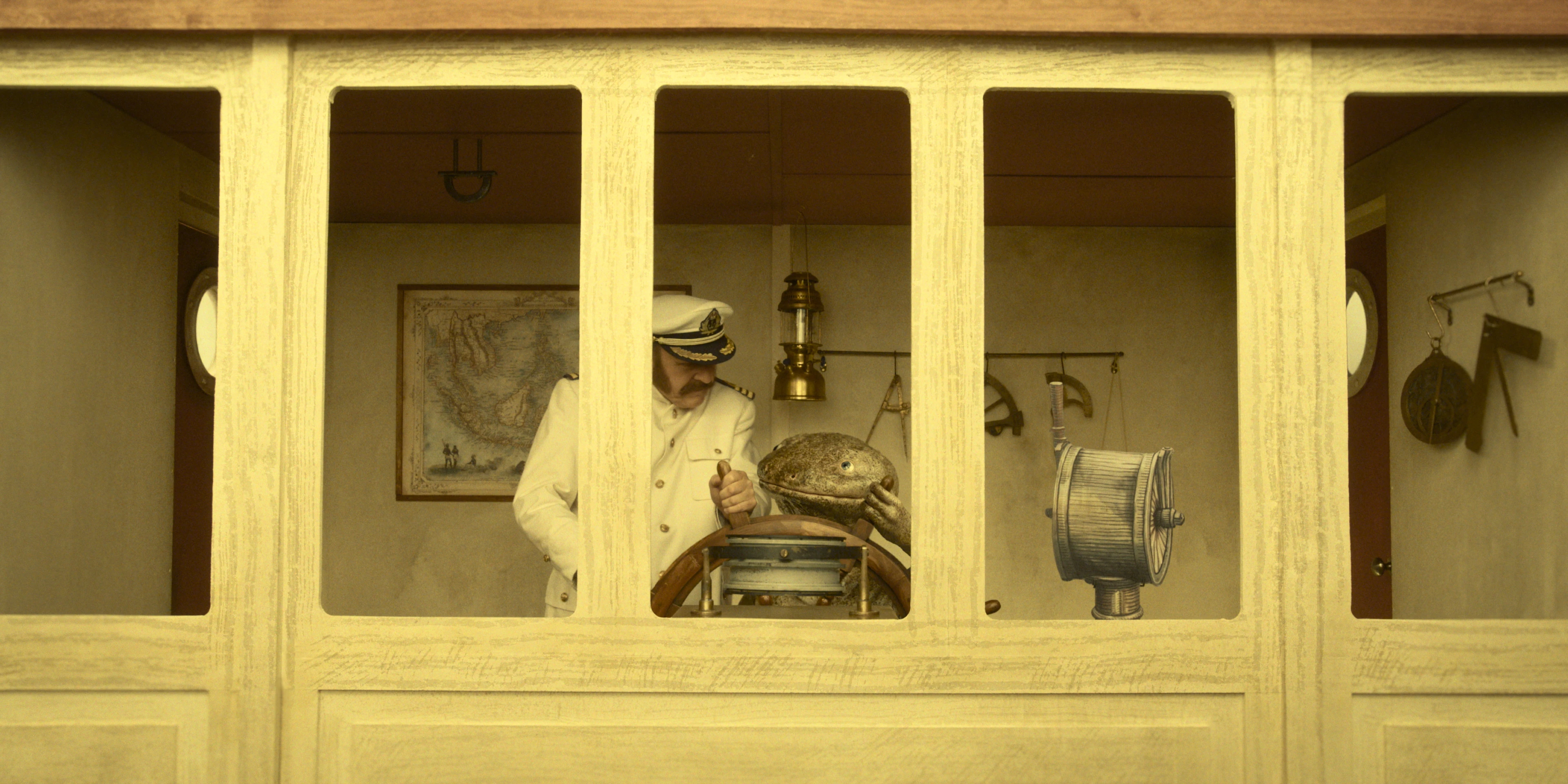 Vojna s mlokmi - Scéna - Vantoch s mlokom Andym 