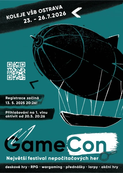 GameCon 2026 - Plagát - 1 