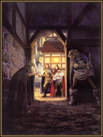 Poviedky na počkanie 119 - Plagát - Larry Elmore Cities of Mystery Larry Elmore: Cities of Mystery
