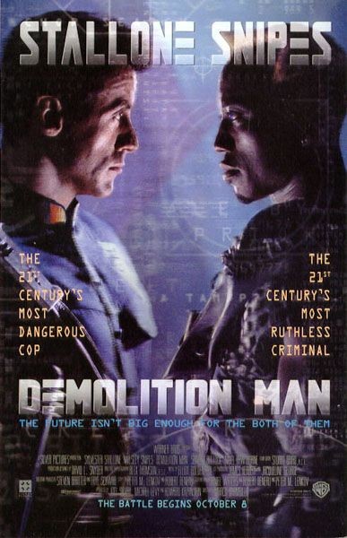 Demolition Man - Poster -  