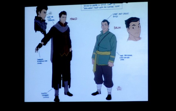 The Last Airbender: The Legend of Korra - SDCC 2011 - Mako a Bolin 