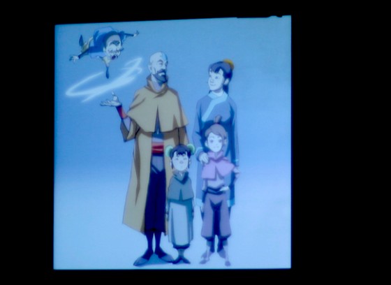 The Last Airbender: The Legend of Korra - SDCC 2011 - Tenzin s rodinou 