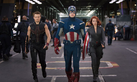 Avengers, The - Hawkeye, Captain America a Black Widow 