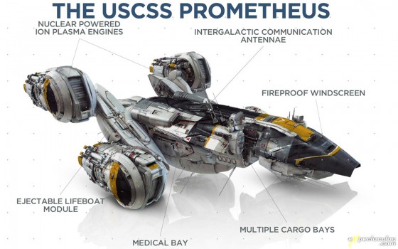 Prometheus - Kozmická loď Prometheus 