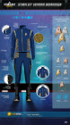 Star Trek: Discovery - Starfleet - uniforma 