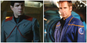 Star Trek: Discovery - Scéna - porovnanie uniforiem JJverse/Enterprise 
