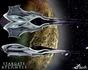 Stargate: Atlantis - Skica - Letún Wraithov Stargate: Atlantis - Skica - Letún Wraithov