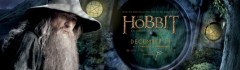 Hobbit, The: An Unexpected Journey - Plagát - Banner stredný - Gandalf pred Bilbovou norou 